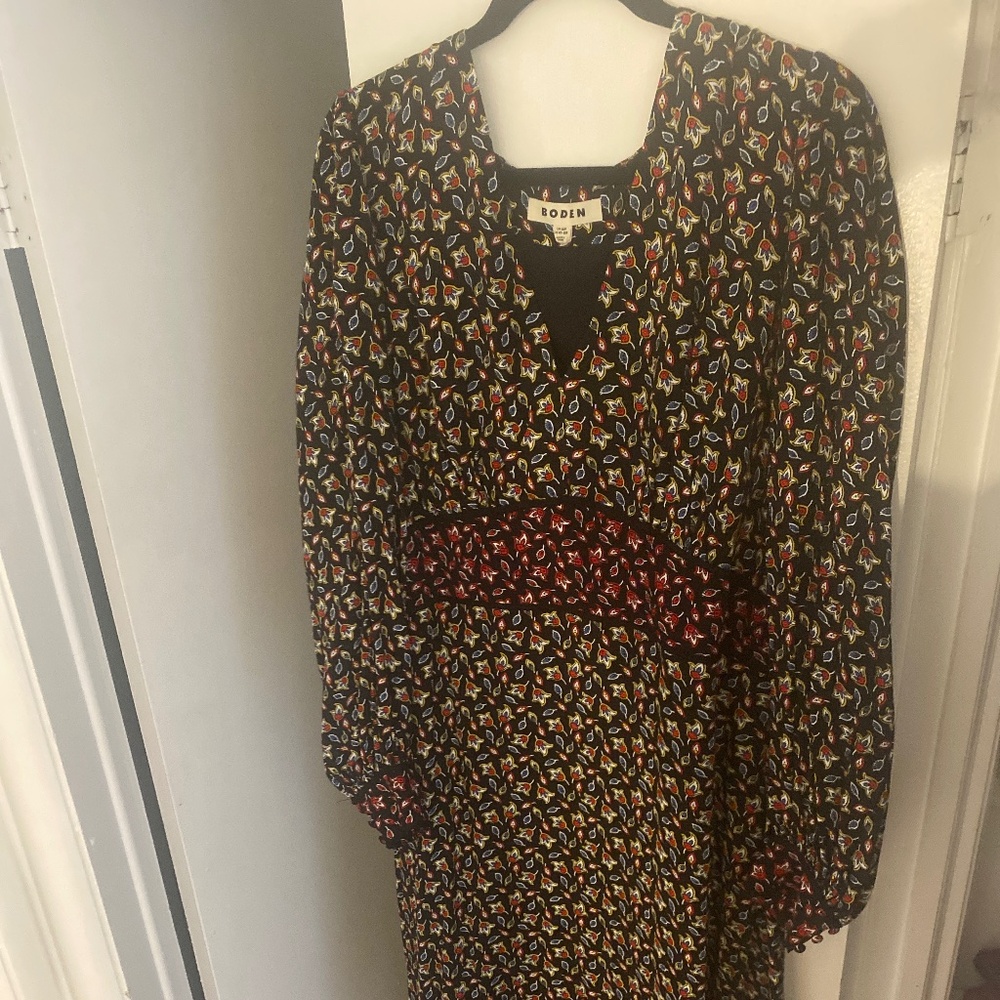 Boden Floral Tea Dress Size 20/22